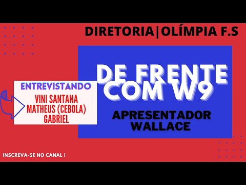 Vinicius Santana, Gabriel e Cebola | Olimpia F.S Perus | DE FRENTE COM W9