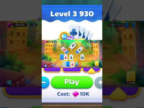 Fishdom Solitaire Level 3930 #fishdomsolitaire