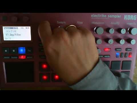 Korg Electribe 2 Tutorial - Durch das Menu (alle Einstellungen erklärt)  (deutsch/german) Teil 1