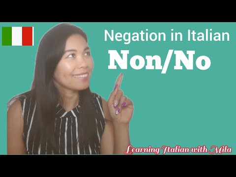 Simple Negation in Italian: Non/No