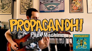 Propagandhi - Fuck Machine (guitar cover)