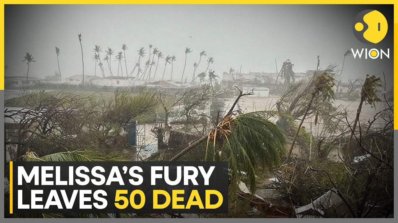 Hurricane Melissa: Mass Evacuations as Hurricane Melissa Batters Coast | 50 Dead in Destruction