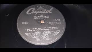 Mantronix Featuring Wondress - Got To Have Your Love (Hard To Get Rap)
