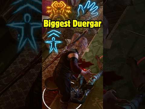 Duergar Enlarge Doesn't Stack with Giant Barbarian in Baldur's Gate 3