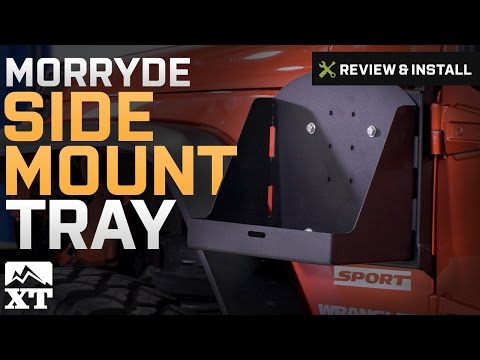 Jeep Wrangler MORryde Side Mount Tray (2007-2017 JK) Review & Install