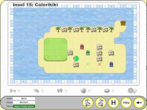 Super Pushy Island Level 1 20 Lösung