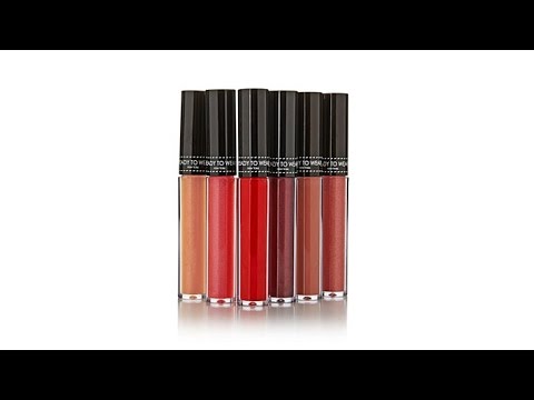 Ready To Wear 6piece Lip Gloss Set in Gift Box
