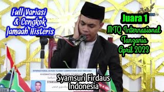 Download lagu Dewan Hakam terpukau 'Syamsuri Firdaus' Juara 1 MTQ Internasional di Tanzania April 2023 mp3