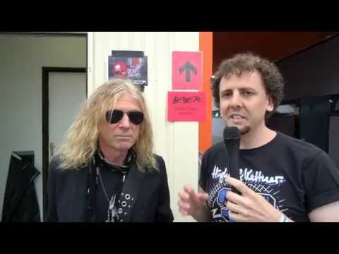 The Dead Daisies interview at Bang Your Head Festival 2016 - Hughes & Kettner