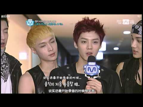 【EXO12KM中字】130606 Mnet Wide News EXO