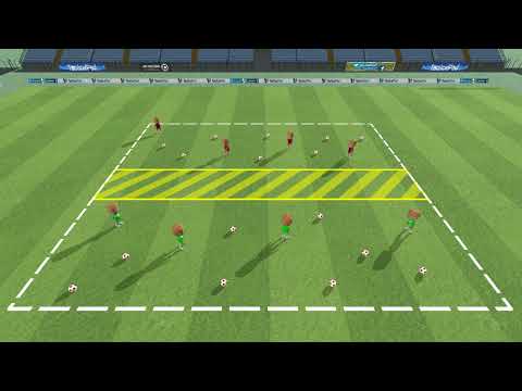 Bambinispiel - Bällebad-Torschuss