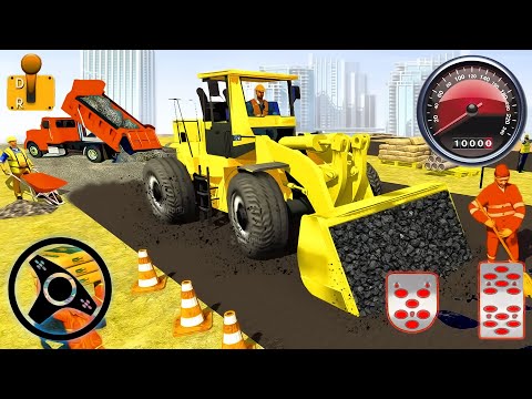Heavy Excavator Driving Simulator - Construction Truck Games 3D | Android Gameplay