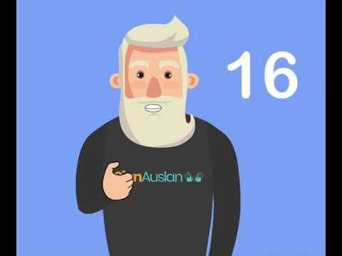 How to Sign Numbers in Auslan