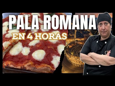 PIZZA ROMANA en BANDEJA en Solo 4 Horas 🍕🇮🇹 - Receta Exclusiva con Chef Roberta || Aroma Roma