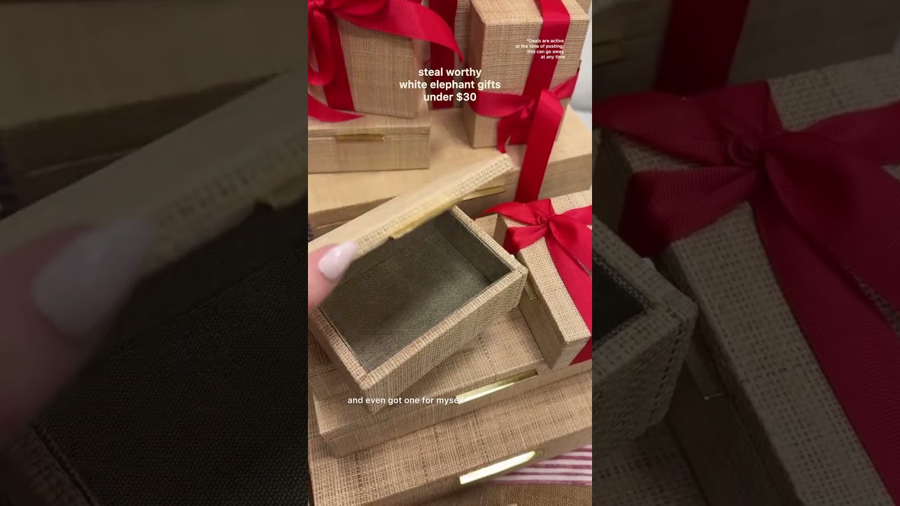 steal worthy white elephant gift ideas under $30 from Birch Run Premium Outlets *deals are active at