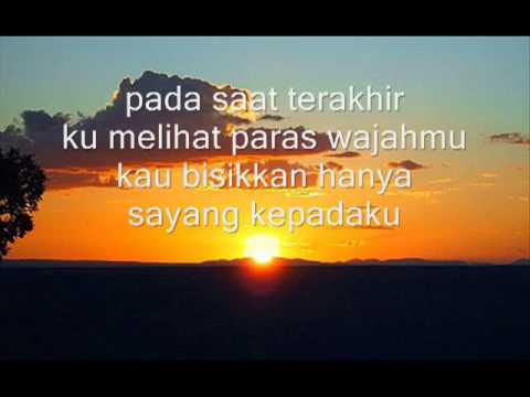 kali terakhir ku lihat wajahmu lirik) uji rashid   YouTube