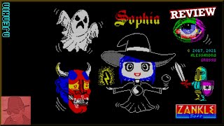 Sophia : Homebrew from 2017 - on the ZX Spectrum 128K !! with Commentary