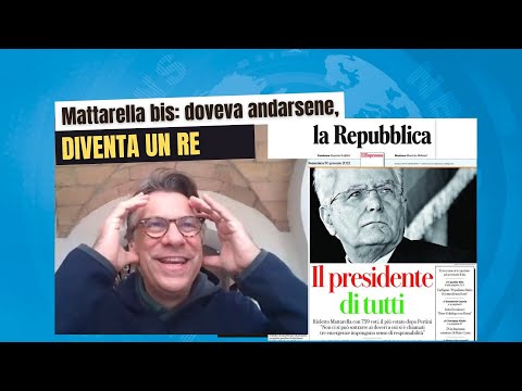 Zuppa di Porro 30 gen - Mattarella bis: doveva andarsene, diventa un re