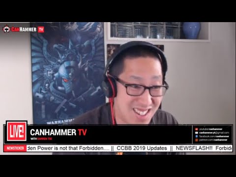 Jun 4 - CanHammer TV Live: Forbidden Power review, CCBB 2019 Updates