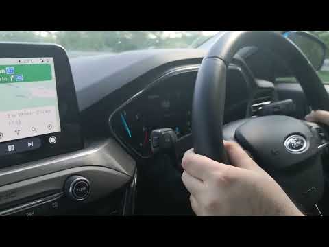 198 KM/H - Ford Focus 2018 German Autobahn - 8th gear pull from 135 KM/H to 198 KM/H