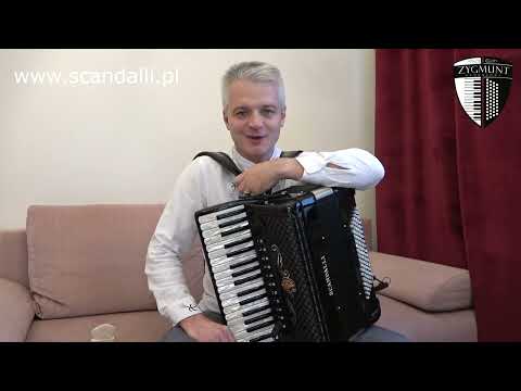 Akordeon Scandalli Polifonico IX - prezentacja modelu