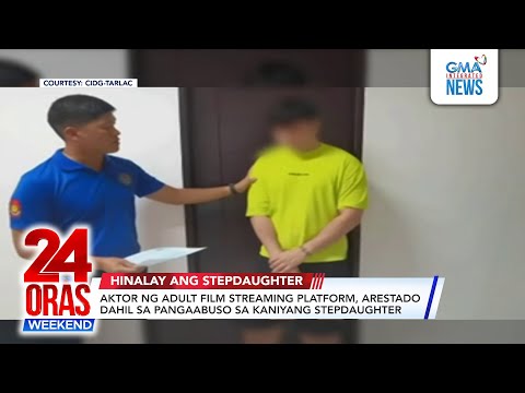 Adult film actor na nang-abuso umano sa stepdaughter, tiklo | 24 Oras Weekend