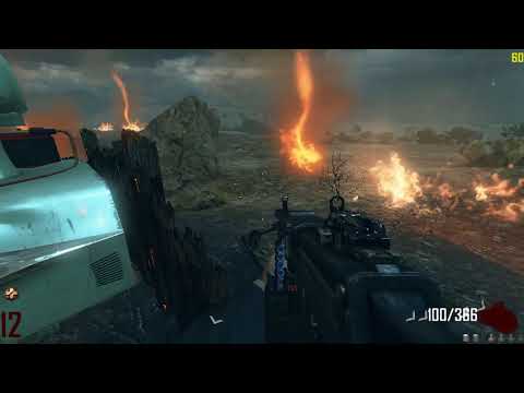 Crazy COD BO2 Zombie 8 Players on nuke Town