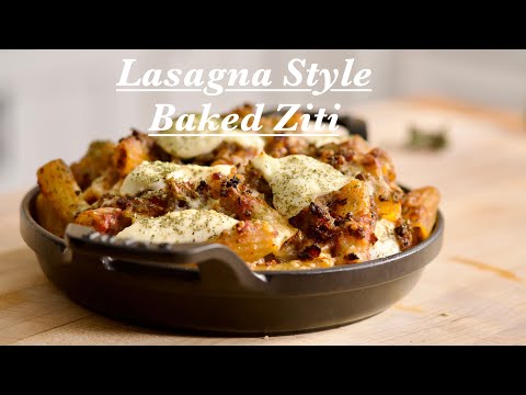 Lasagna Style Baked Ziti