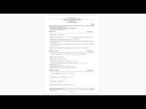 Simulare Bacalaureat 2024 - Tehnologic