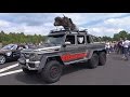780 000 BRABUS 700 G63 AMG 6x6 1 4 Mile Drag Racing
