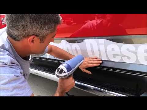 Large Decal - Hinge Method - Wet Install