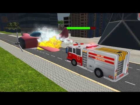 American Fire Fighter Airplane Rescue Heroes | Fire fighting | Android games gameplay #4