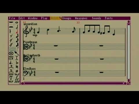 Commodore Amiga 500 - DMCS - Bach Fugue in G Minor