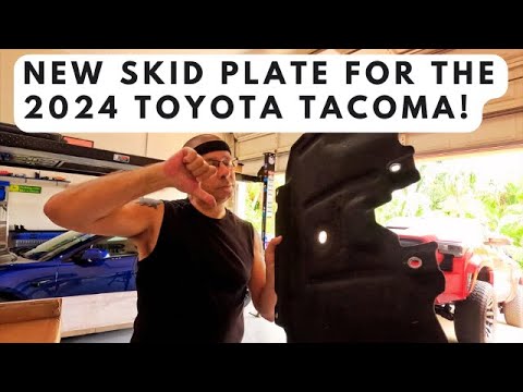 New Skid Plate For The 2024 Toyota Tacoma