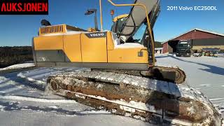 Volvo EC250DL Gravemaskin 11 428 timer m/ tiltrotator og sentralsm&oslash;rin tracked excavator | Image 4 - Machineryline