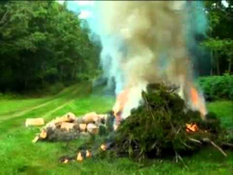 Now that's a campfire!