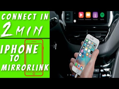 YouTube video about: How to mirror iphone to car screen?