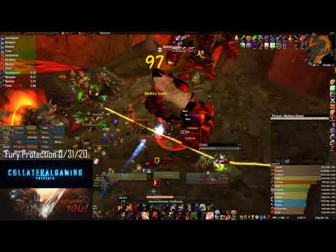 Fury Prot Warrior BiS - Molten Core