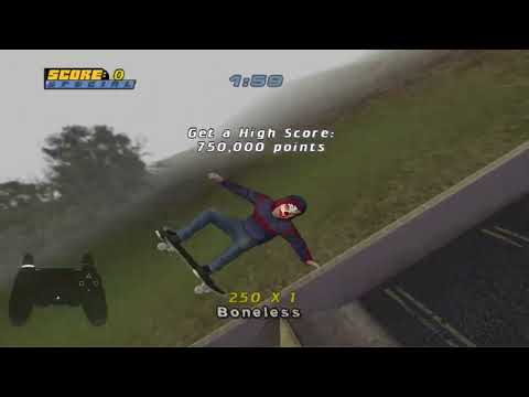 Get a High Score: 750,000 points | 6s 010ms | Carnival | THPS 4 Challenge Speedrun | 2022