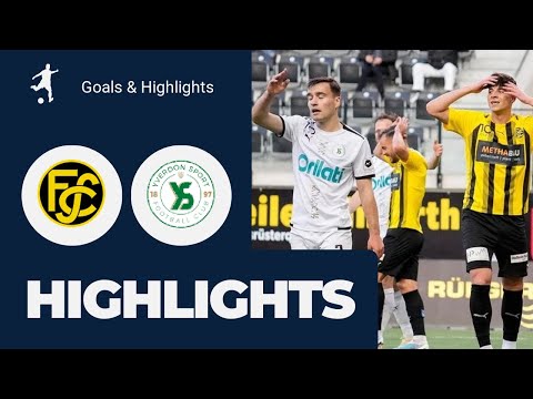 FC Schaffhausen vs Yverdon Sport 3-4 Highlights & Goals | Challenge League