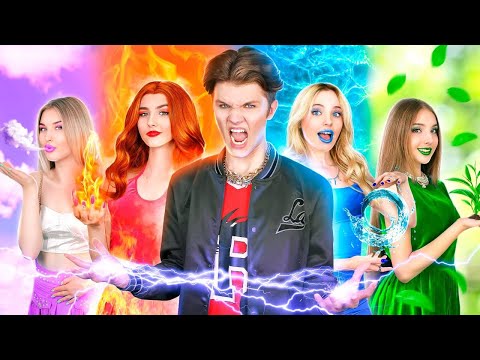 Encontramos o Quinto Elemento! Menina Fogo, Menina Água, Menina Ar e Menina Terra