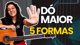 5 Formas de Fazer o Acorde de DÓ no Violão (Sistema CAGED)