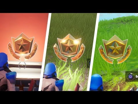 All Secret Battle Stars Week 1-5 Locations (Season 10) - Fortnite Battle Royale