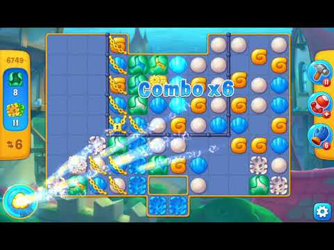 Fishdom 2021 - Level 6749   #playrix #fishdom #gaming