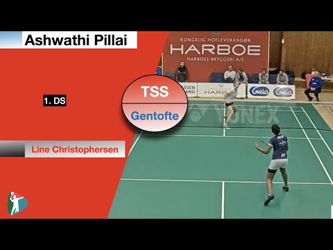 Badminton DS | Ashwathi Pillai,TSS - Line Christophersen | Ligaen | TSS - Værløse | 2020 | WS |