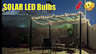 First impressions - Soiarllt Solar Globe String Light LED #founditonamazon