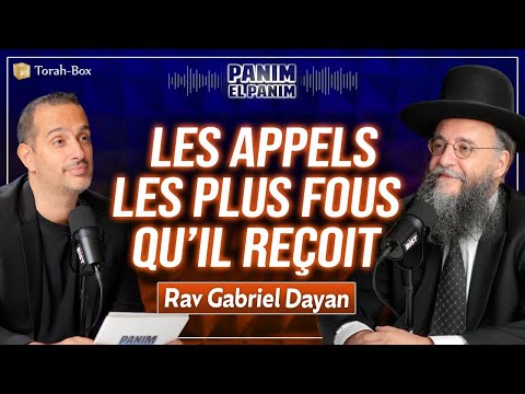 RAV GABRIEL DAYAN 🎙️ PANIM EL PANIM - "No Question Should Disturb a Rabbi"