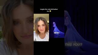 Idina Menzel Reacts to Frozen