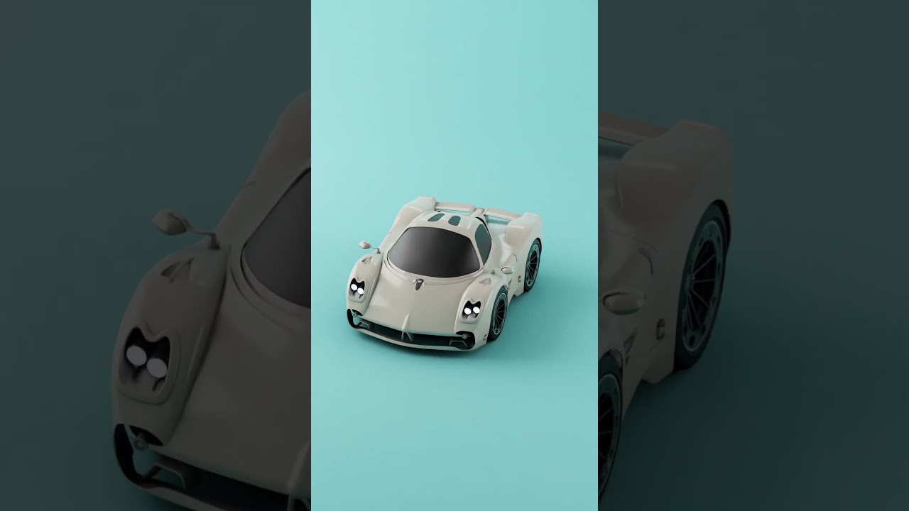 Pagani Utopia 2023 | Hypermin #blender #blender3d  #cgi #render #car