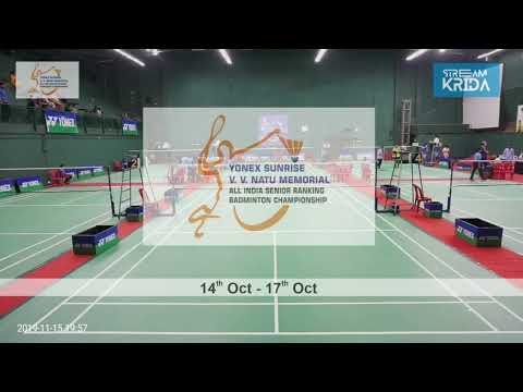Yonex Sunrise VV Natu Memorial All India Senior Ranking Badminton Tournament 2019 - Day 2 Part 03